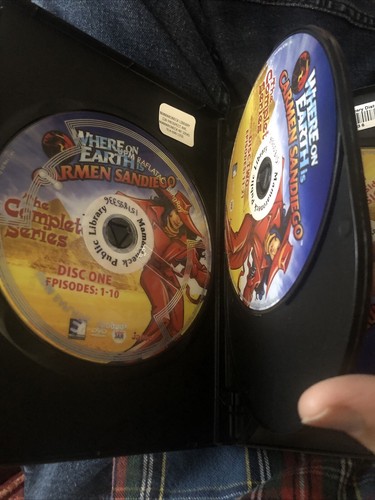 Where on Earth is Carmen Sandiego: The Complete Series 40 Episode DVD 4-Disc Set - 第 3/4 張圖片