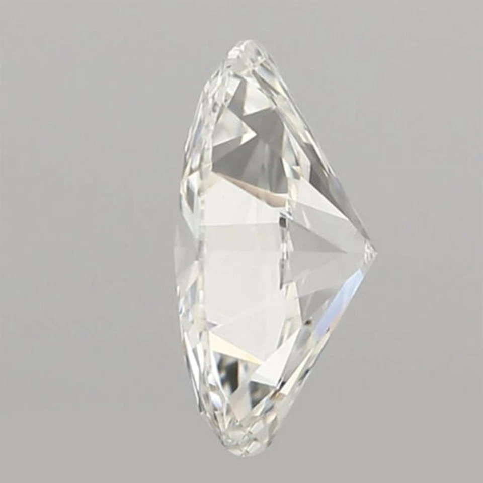 Diamante corte ovalado natural certificado GIA 0,73 quilates color F SI claridad -2 Foto 4 de 4