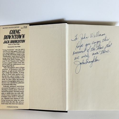 Going Downtown von Jack Broughton - SIGNIERTES HC-Buch - Bild 8 von 13