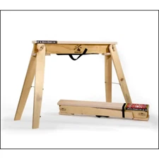 29 inch Wooden Folding Burro Sawhorse 2-Pack Support Stand Wood Working Projects
