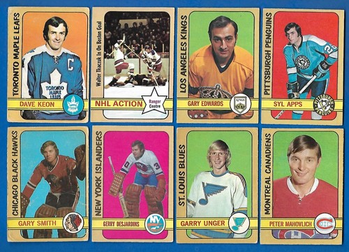 1972-73 OPC 72-73 O PEE CHEE NHL TARJETA DE HOCKEY + ERROR Y VARIACIÓN 1-209 VER LISTA - Imagen 300 de 479