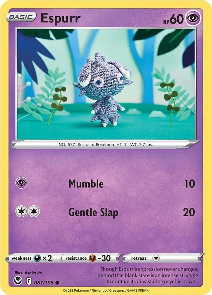 Espurr 081/195 Swsh12: Sword & Shield - Silver Tempest