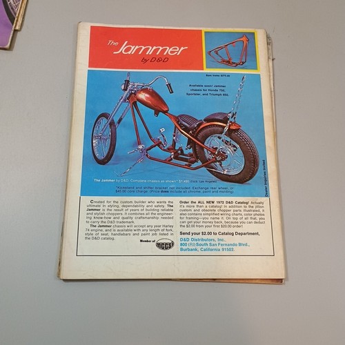 Easyriders Zeitschriften, 1972 Band 2 Feb, April, Okt, Dez Biker Motorrad, 4 Stück - Bild 12 von 17