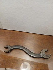 Antique JH Williams & Co. Double End Wrench S - Shape 7.5 " Long .  3/4 " & 1/2"