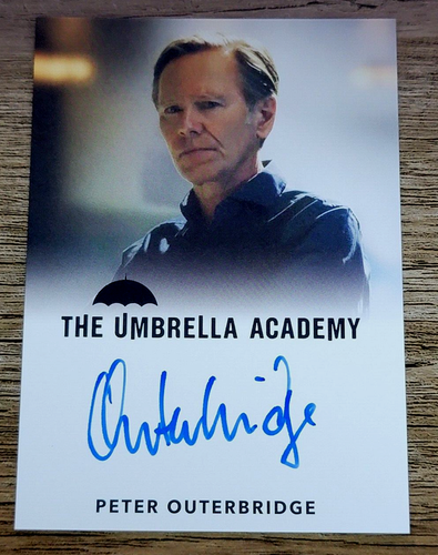 The Umbrella Academy Season One Peter Outerbridge as The Conductor Autograph - 第 1/2 張圖片