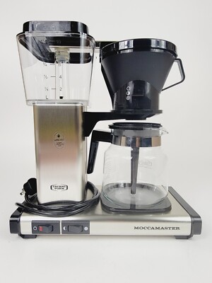 Polished Silver Technivorm Moccamaster Kb741 Brushed Silver