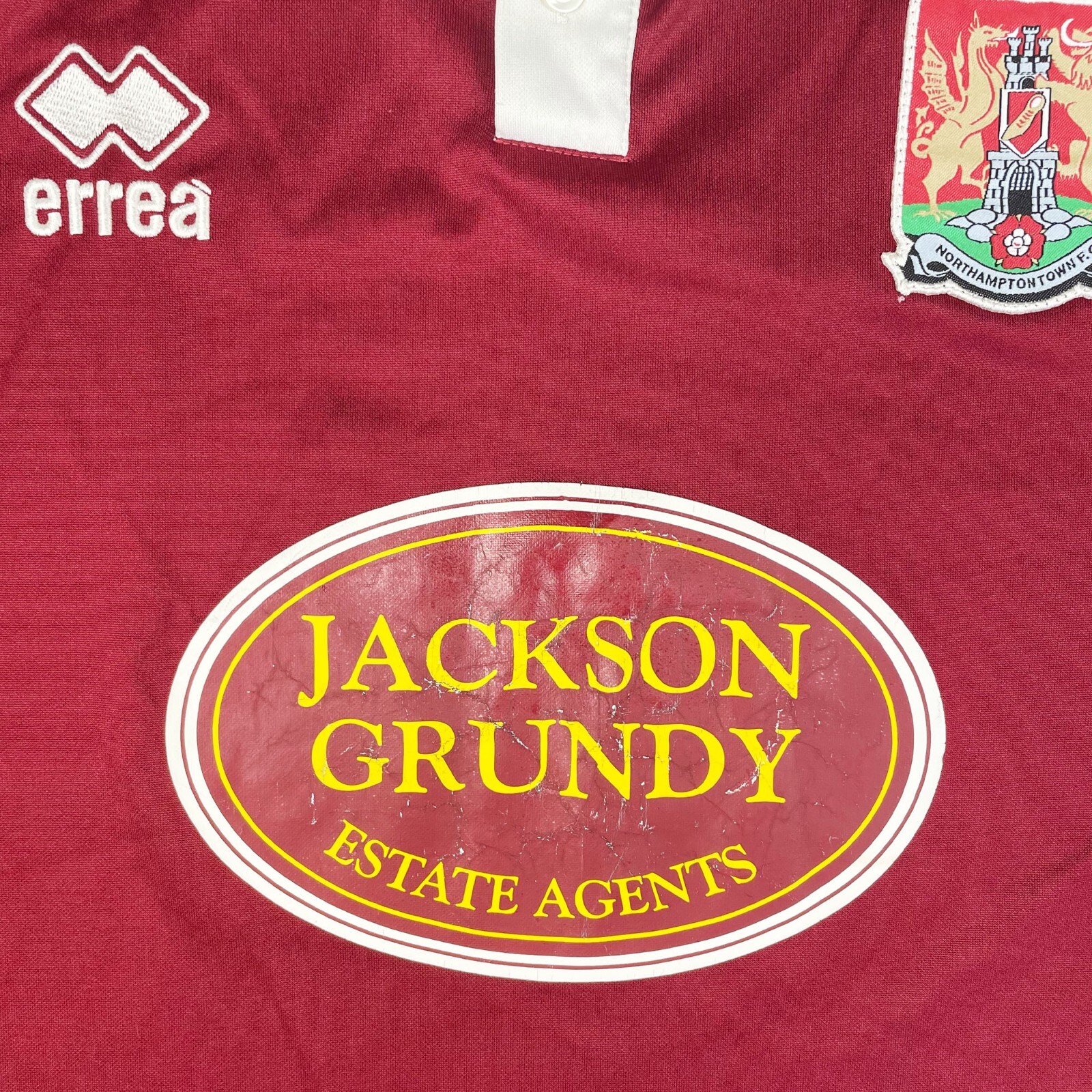 Northampton Town 2010-2011 Home Football Soccer Shirt Jersey Errea Size 2XL