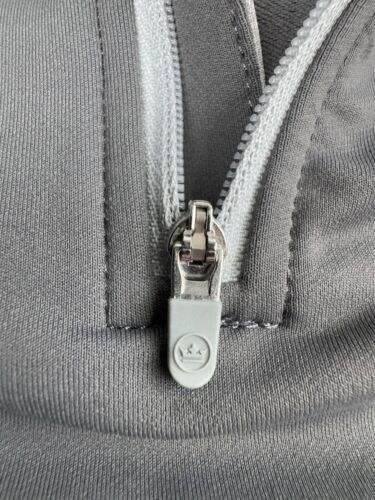 Peter Millar Crown Gray Mens 1/4 Zip Pullover Size XL Performance Stretch *LOGO* - 第 12/19 張圖片