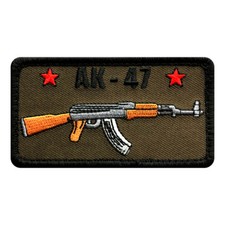 AK 47 FIREARMS 2nd Amendment GUN TACTICAL AK 47 PATCH MTY7