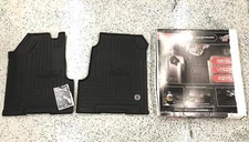 Minimizer Set of (2) Western Star Black Floor Mats 103085 (103069) (101809) NOS