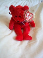 TY Beanie Baby Wales the Bear Retired Vintage UK Exclusive 8 inch