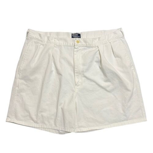 Polo ralph lauren chino shorts Men size 40 White Made In USA