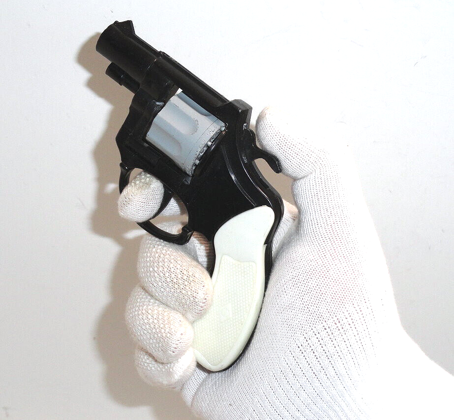 1960's Detective Special Cap Gun 8 Cap Repeater Revolver w/Diecast
