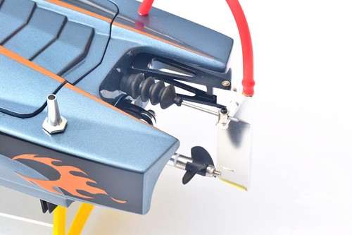 M370 Fiber Glass Gray Electric Racing RC Boat RTR W/ Motor Servo ESC Battery - Picture 5 of 5