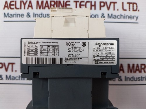 Schneider Electric Lc1d18 Schütz 220v 50/60hz - Bild 8 von 9