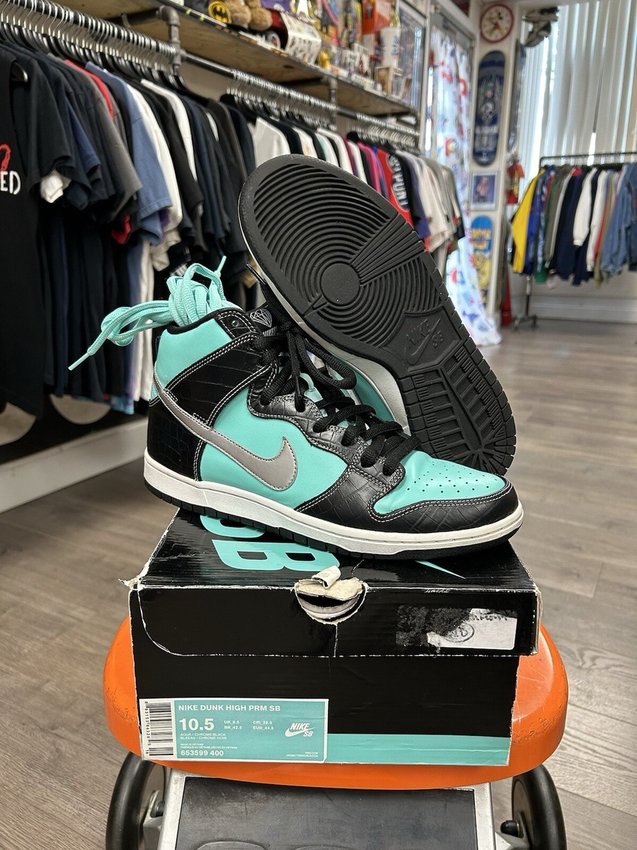 Nike SB Dunk High Premium x Diamond Supply Co. Tiffany 2014 Nike SB Dunk High Premium x Diamond Supply Co. Tiffany 2014
