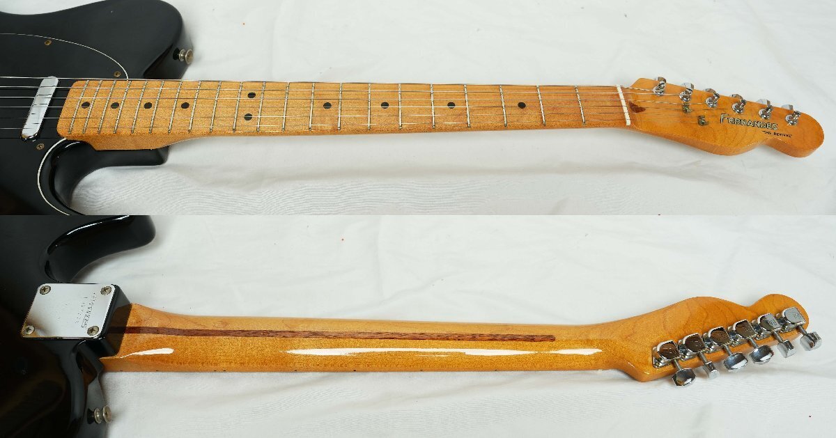 Fernandes The Revival RTE-45 Telecaster Black Made in Japan Fernandes The Revival RTE-45 Telecaster Black Made in Japan