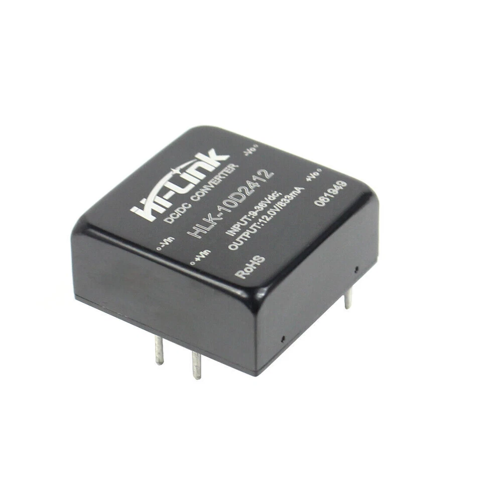 HI-LINK HLK-10D2412 24-V- bis 12-V-DC / DC-Stromversorgungsmodul-Schaltwandler - Image 4 of 4