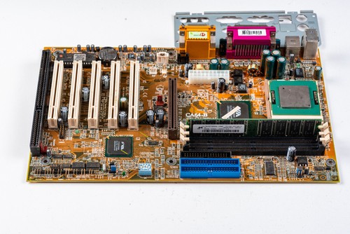 DFI CA64-BC Socket 370 ATX Motherboard Intel Pentium III AGP 2x ISA Retro Gaming - Afbeelding 4 van 7