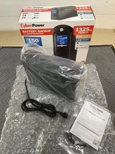 CyberPower LX1325G 1325 VA/810W Intelligent LCD Battery Back-Up System - Black