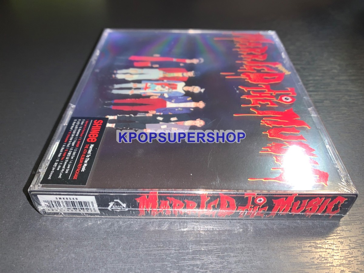 SHINee Married to the Music 4集 直筆サイン入り SHINee 4th Album Repackage Married to the Music CD Booklet