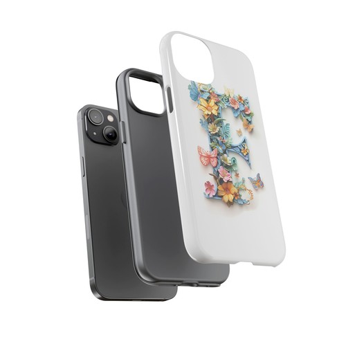 Floral Letter F Phone Case for iPhone, Samsung & Google Pixel - Picture 80 of 227