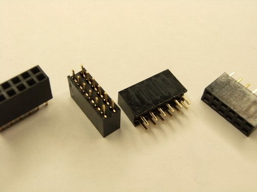 Paquete de 5x Lote DIP 2,54 mm Paso Doble Fila Hembra Gatos Enchufe Terminal 2 Filas - Imagen 49 de 102
