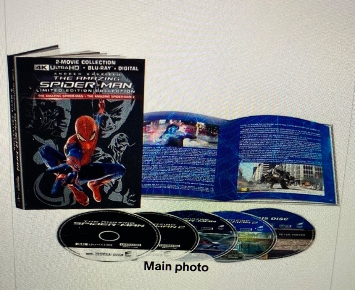スパイダーマン　4k ULTRAHD 3作セット スパイダーマンTM 3 4K ULTRA HD & ブルーレイセット