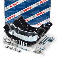 Bosch 0986487628 Bremsbacken + Federnsatz FüR Chevrolet Spark Matiz Daewoo M100