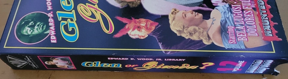 1998 Englewood Entertaiment VHS: Haunted Hollywood vol. 12: Glen or Glenda? Foto 3 de 4
