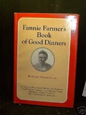 VINTAGE FANNIE MERRITT FARMER COOKBOOK OF GOOD DINNERS 1972