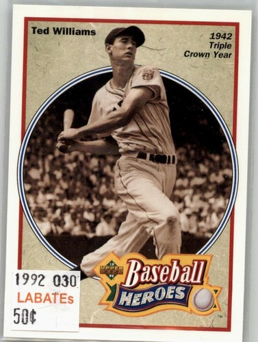 Ted Williams Buy 1-25% OFF 2nd! Boston Red Sox HOF 521 HR .344 BA Triple Crown - Picture 4 of 34