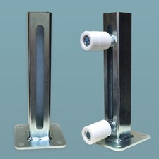 Heavy Duty Adjustable Guide Roller Sliding Rolling Gate 7 1/2" Max Capacity