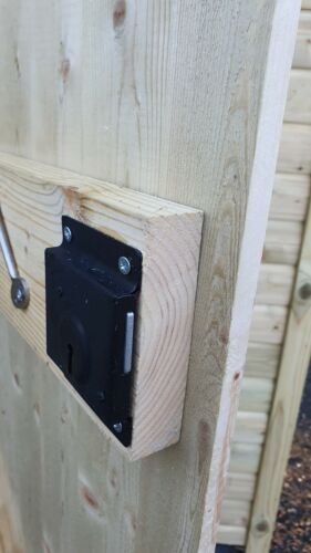 10x8 WOODEN WORKSHOP TANALISED SHED STORE 10X8 HEAVY DUTY APEX WORKSHOP - Picture 9 of 12