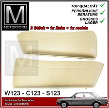 2 Türtaschen Mercedes W123 C123 S123 Türtasche Kartentasche Seitentaschen CREME 2 Türtaschen Mercedes W123 C123 S123 Türtasche Kartentasche Seitentaschen CREME