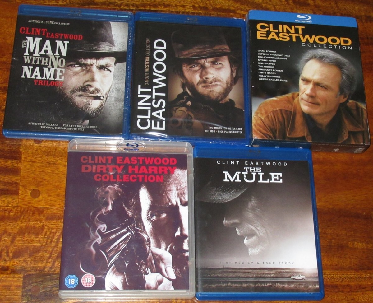 Clint Eastwood Collection [Blu-ray, 1964-2018] - 21 Film Lot