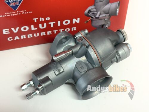 WASSELL EVOLUTION RIGHT HAND 26MM BORE 2 STROKE CARB CARBURETTOR 626/302 6/26/2R - Imagen 2 de 3