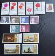 N_119, Briefmarken, DDR postfrisch, Marken verschiedener Jahre