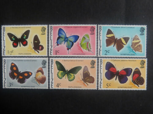 Belize 1974 Butterflies Part Set Mint - High CV - Picture 1 of 1