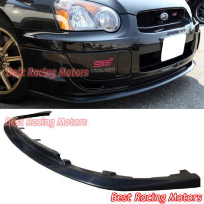 For 2004-2005 Subaru Impreza Vlimited Style Front Bumper Lip (Urethane)
