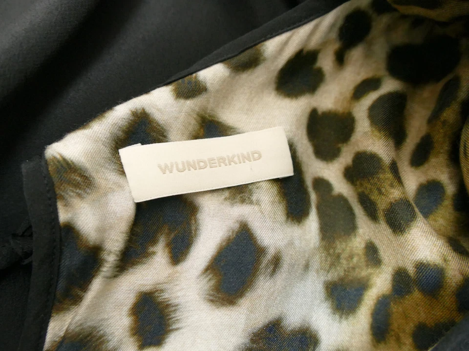 Wunderkind Damen Kleid Seide Gr 36 Schwarz Neuwertig Edel ( S 6788 ) - Bild 4 von 4