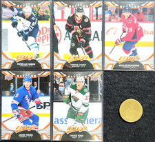 Ice Battles 2022-23 Upper Deck MVP Hockey Parallel Insert Card Lot - 5 RAW NM+