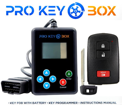 New Replacement Proxy Remote Key Fob & Programmer for Select Toyota vehicles