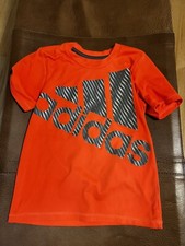 Adidas Boys TShirt Size 6 in Neon Orange