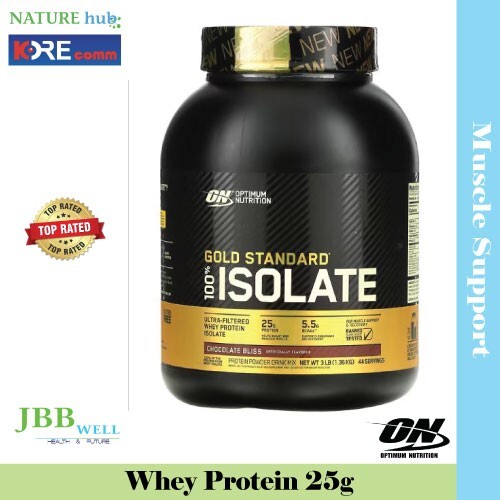 Optimum Nutrition, Gold Standard 100% Isolate, Chocolate Bliss, 3 lb