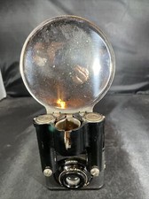 VINTAGE KODAK BROWNIE FLASH SIX 20 CAMERA w/ FLASH Attachment
