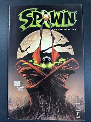 Spawn #91 Image Comics 1st Print Todd McFarlane 1992 First Series Near Mint