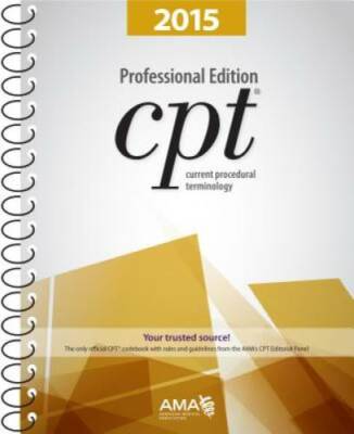 CPT Professional Edition: Current Procedural Terminology (Current Procedu - GOOD