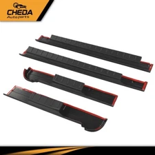 4Pcs Fit For 2007-2013 Chevy Silverado 1500/GMC Sierra 1500 Rocker Panels Cover