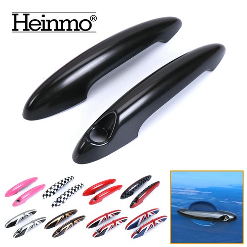 Car Door Handle Cover Trim Black For Cooper S JCW R55 R56 R57 R58 R59 R61 - Picture 7 of 7